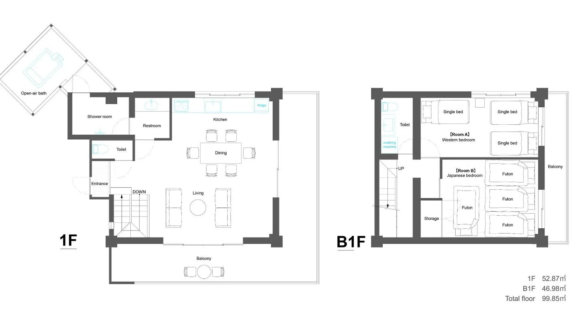 源泉かけ流し 白濁 Forest Suite Hakone Sengokuhara Holiday home